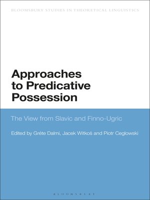 cover image of Approaches to Predicative Possession